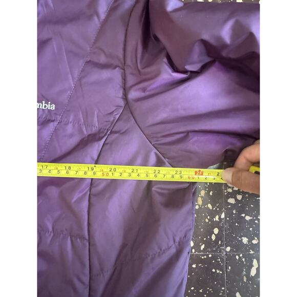 Columbia, women's, omni heat interchange jacket, purple, size XL - Picture 4 of 5